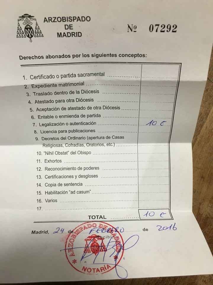 Todo lo que necesitas saber sobre la partida de bautismo legalizada